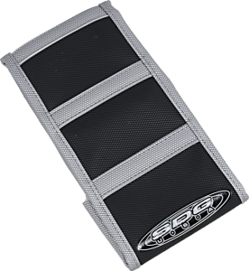 6-rib Gripper Seat Cover Black, Gray, 1, nordicamoto.ro