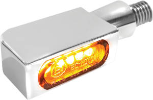 Blokk-line Micro Led Blinker Chrome, 2, nordicamoto.ro