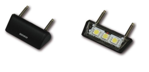 Drop Led License Plate Lights Black, 1, nordicamoto.ro