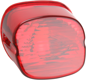 Laydown Taillight Lens With No Tag Window Red, 1, nordicamoto.ro