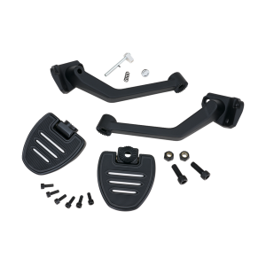 Adjustable Passenger Boards Black, 3, nordicamoto.ro