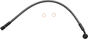 Karbonfibr Upper Brake Line Silver, Carbon Fiber, Karbonfibr, 1, nordicamoto.ro