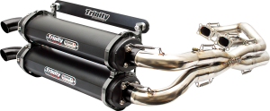 Stage 5 Dual Exhaust System Silver, 2, nordicamoto.ro