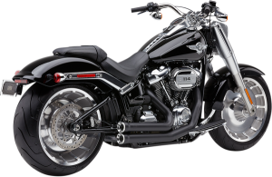 Speedster Short Rpt Exhaust System Black, 2, nordicamoto.ro