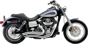 Speedster Swept Short Exhaust System Chrome, 1, nordicamoto.ro
