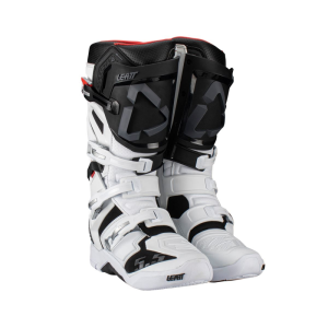 Cizme Leatt 5.5 Flexlock White/Black