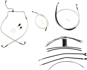 Sterling Chromite Ii® Designer Handlebar Installation Kit Silver, 1, nordicamoto.ro