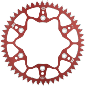 7075 Pinion de motocross de curse, roșu