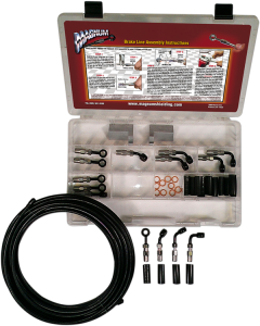 Byo® Build-your-own Dot Brake Line Basic Builder Kit Black