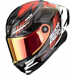 Casca integrala sport SCORPION EXO-RACE AIR KOBRA L Negru/Rosu, nordicamoto.ro