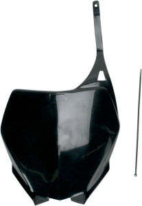 Replacement Front Number Plate Black