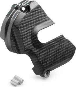 Carbon front chainguard