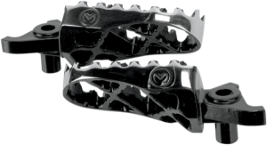 MOOSE RACING Suporturi de picioare hibride, negru 