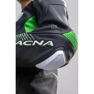 Combinezon de piele 2 piese MACNA ARMADYL 54 Alb/Rosu/Albastru, 3, nordicamoto.ro