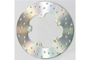 Round Hpsr Solid Brake Rotor Gold, Zinc