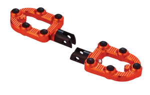 Mx Driver Footpeg Orange