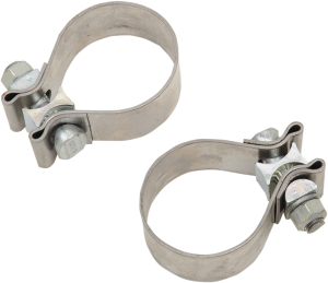 Stainless Steel Muffler Clamps Unfinished
