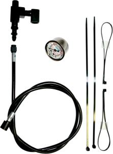 Remote Oil Pressure Gauge/line Kits Black