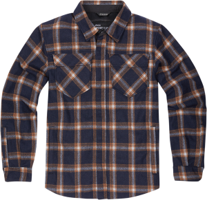 Geaca Textil Icon Upstate™ Riding Flannel Orange