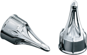 Front Axle Nut Cover Silver