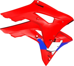 Powerflow Intake Radiator Shrouds Red