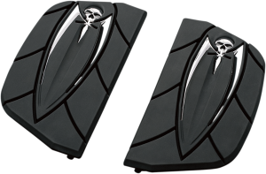 Driver And Passenger Floorboard Covers Black, 1, nordicamoto.ro