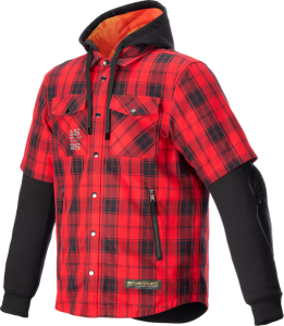 Geaca/Camasa Moto Alpinestars Tartan Red