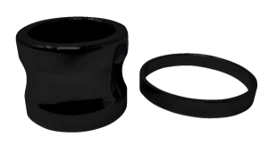 Front Axle Spacer Kit Black, 1, nordicamoto.ro