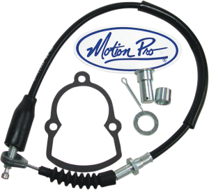 Black Vinyl Rear Brake Cable Kit Black