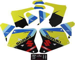 Evo Graphics Kit Black, Blue, White, Yellow