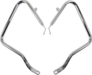 Saddlebags Guards/support Kit Silver, 4, nordicamoto.ro