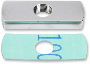 Female Thread 3/8(r) Npt Adapter Plate Chrome