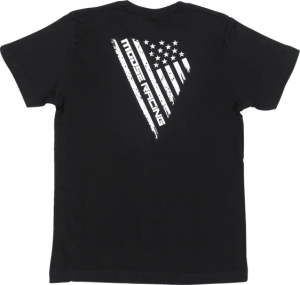 MOOSE RACING Youth Salute T-shirt Black, 2, nordicamoto.ro