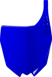 Front Number Plate Blue