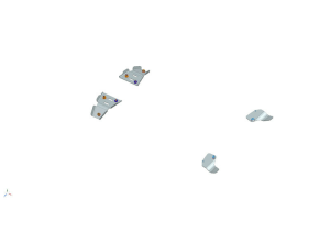 PROTECȚII BRAȚE SUSPENSIE (A-ARM) ATV CFMOTO CFORCE 850 / 1000 – ALUMINIU 4 MM, ARGINTIU, 7, nordicamoto.ro