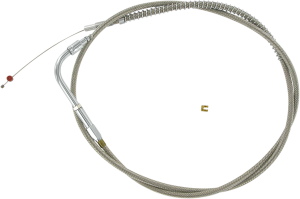 Stainless Steel Throttle/idle Cable Silver Standard, 1, nordicamoto.ro