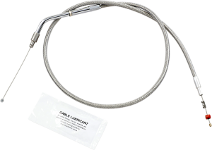Stainless Steel Throttle/idle Cable Silver Standard, 1, nordicamoto.ro