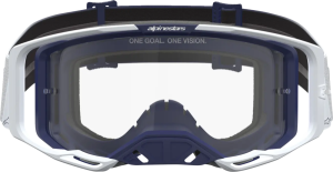 Vision 8 Amber Goggle White, Blue, 4, nordicamoto.ro