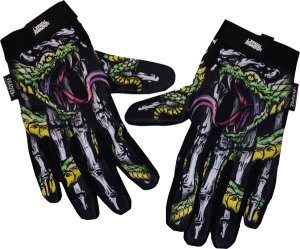 Glove Snakebite Blk Sm Black S, 1, nordicamoto.ro