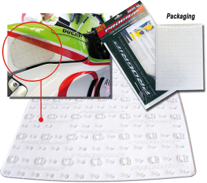 Side Grip Pad Clear, 1, nordicamoto.ro