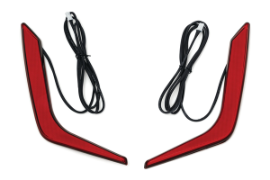 Saddlebag Support Led Insert Red, 4, nordicamoto.ro