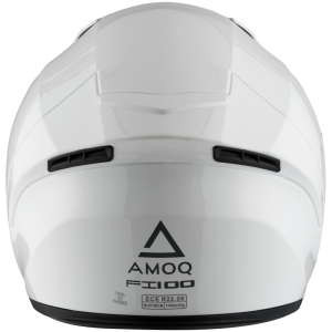Cască moto AMOQ FI100 Solid alb XS, 4, nordicamoto.ro