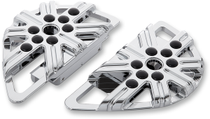Adjustable Driver Floorboards Silver, 1, nordicamoto.ro