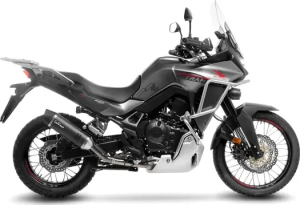 Tobă de eșapament LeoVince LV One Evo Carbon Slip-On pentru Honda XL750 Transalp (2023-2025), 2, nordicamoto.ro