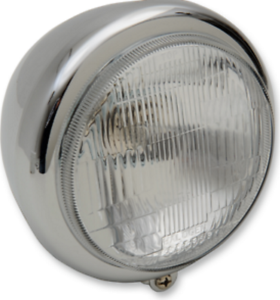Custom 14,5 Cm (5-3/4(r)) Springer-style Headlights Chrome