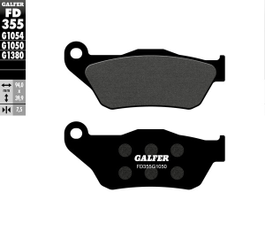 Brake Pad Orcanic, 1, nordicamoto.ro