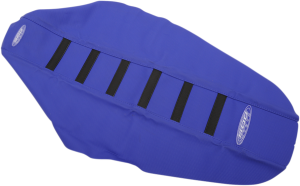 6-rib Gripper Seat Cover Blue, 1, nordicamoto.ro