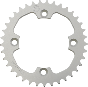 MOOSE RACING Pinion spate din aluminiu pentru ATV, argintiu, 2, nordicamoto.ro