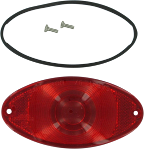 Led Taillight Replacement Lens Red, 1, nordicamoto.ro