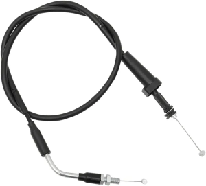 MOOSE RACING Black Vinyl Throttle Cable Black 